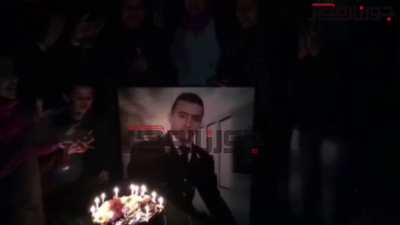 في ذكرى ميلاده ..والدة الشهيد باسم فاروق " سنة حلوة يا شهيد "