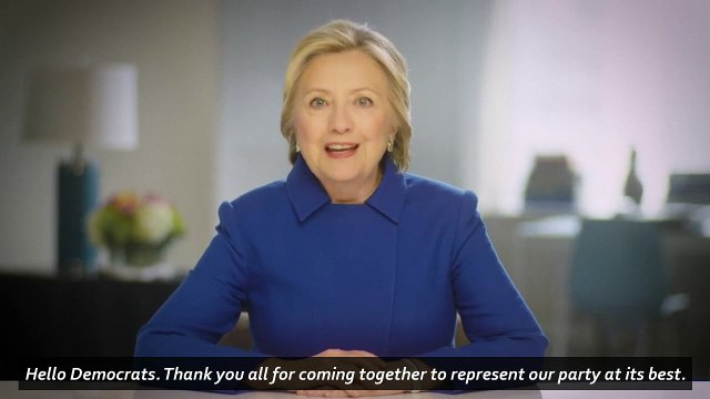 Hillary Clinton tells democrats to keep fighting