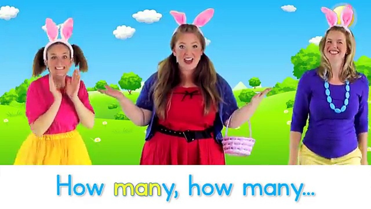 Hippity Hop - Easter Bunny Song for Kids - Counting Easter Eggs