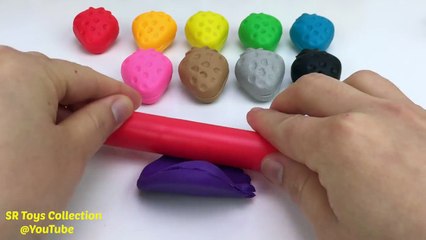 Aprender los Colores DIY Cómo Hacer Limo Arcilla Jelly Monstruo Gigante Jeringa Juguete de Play Doh Sorpresa