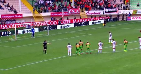 Magaye Gueye (Penalty) GOAL HD - Alanyaspor 2-1 Adanaspor AS 25.02.2017