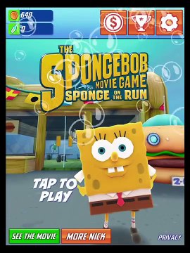 SpongeBob: Sponge on the Run (By Nickelodeon) - iOS - (iPhone/iPad/iPod Touch) Gameplay pa