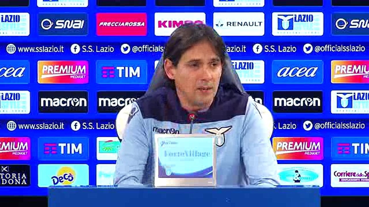 CONFERENZA INZAGHI - SS LAZIO - 25 FEBBRAIO 2017