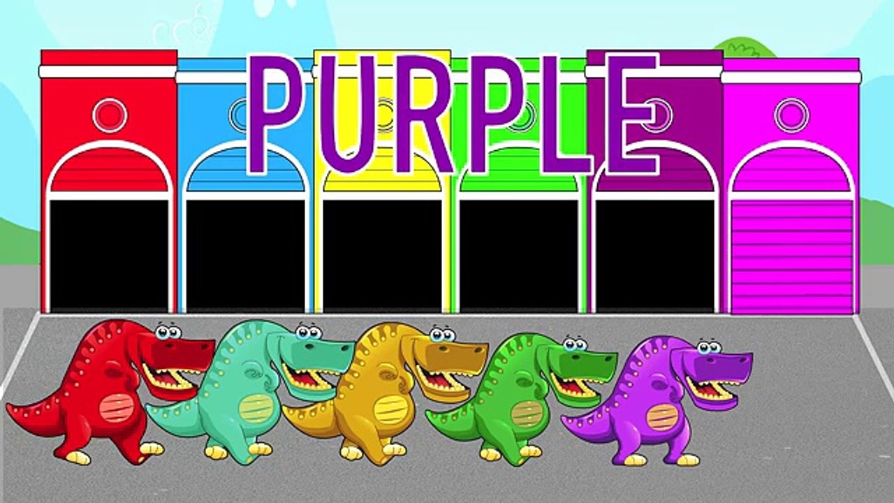 LEARNING COLORS DINOSAUR vs DINOSAUR