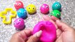 Learn SHAPES And COLORS With Play Doh Smiley Faces/Molds of Shapes/Preschool Learning for