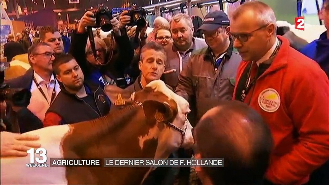 "Il n'a rien fait pour l'agriculture" : pour son dernier salon, François Hollande rencontre des agriculteurs désabusés