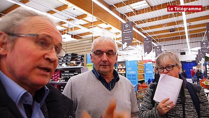 Plougastel (29). Echanges courtois entre la FDSEA et la direction de la Scarmor