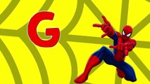 Spiderman América Cantando la Canción del abecedario | Rimas Para Niños | Superhéroe En la Vida Real