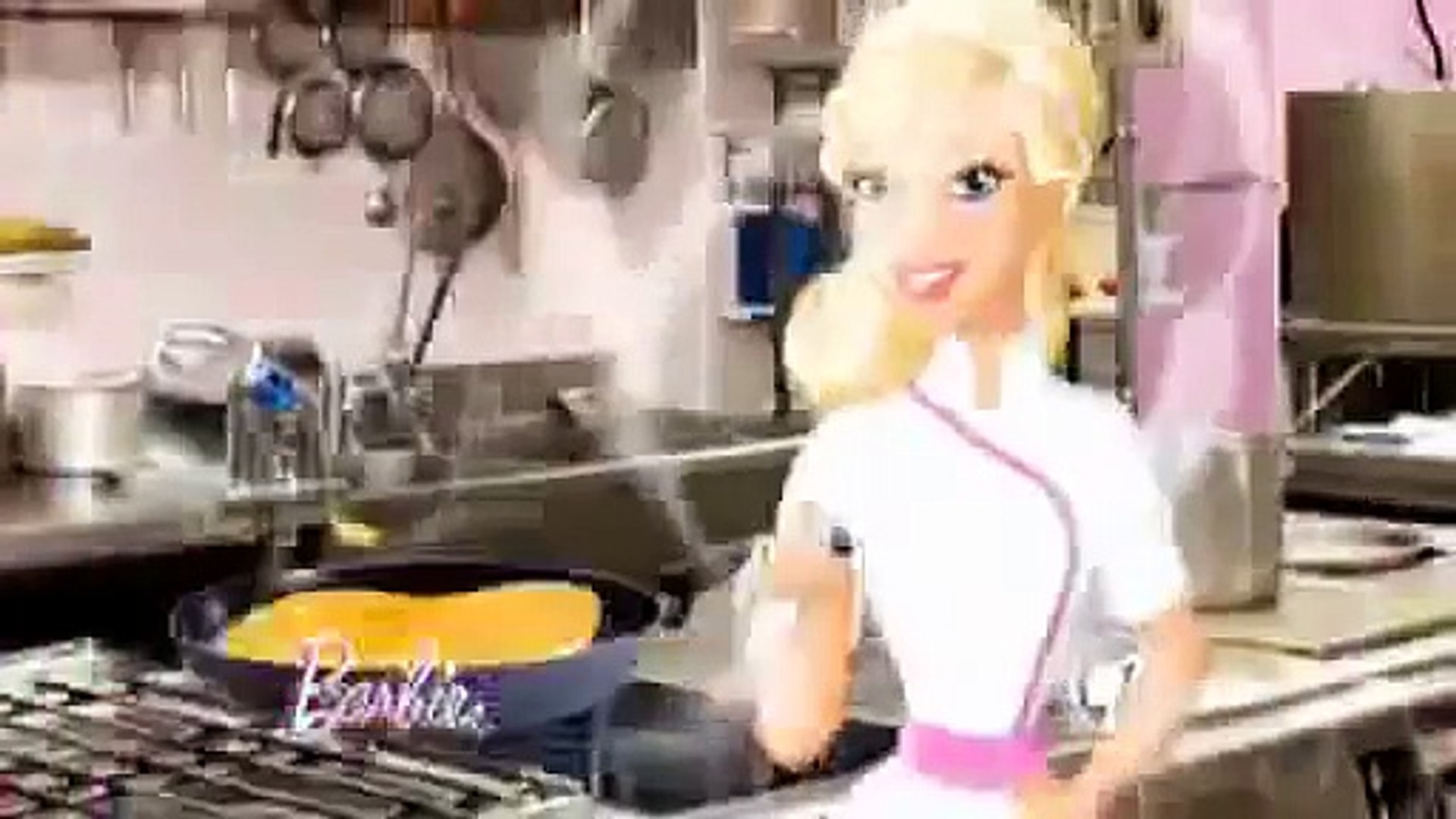 barbie pancake chef