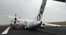 Hollanda'da İniş Takımları Açılmayan Uçak Az Kalsın Faciaya Neden Oluyordu