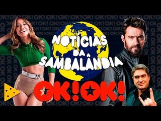 Hugh Jackman curtindo o Brasil, a virilha sarada de Sabrina Sato e Zeca Camargo empolgadão
