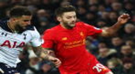 Lallana 'very important' to Liverpool - Klopp