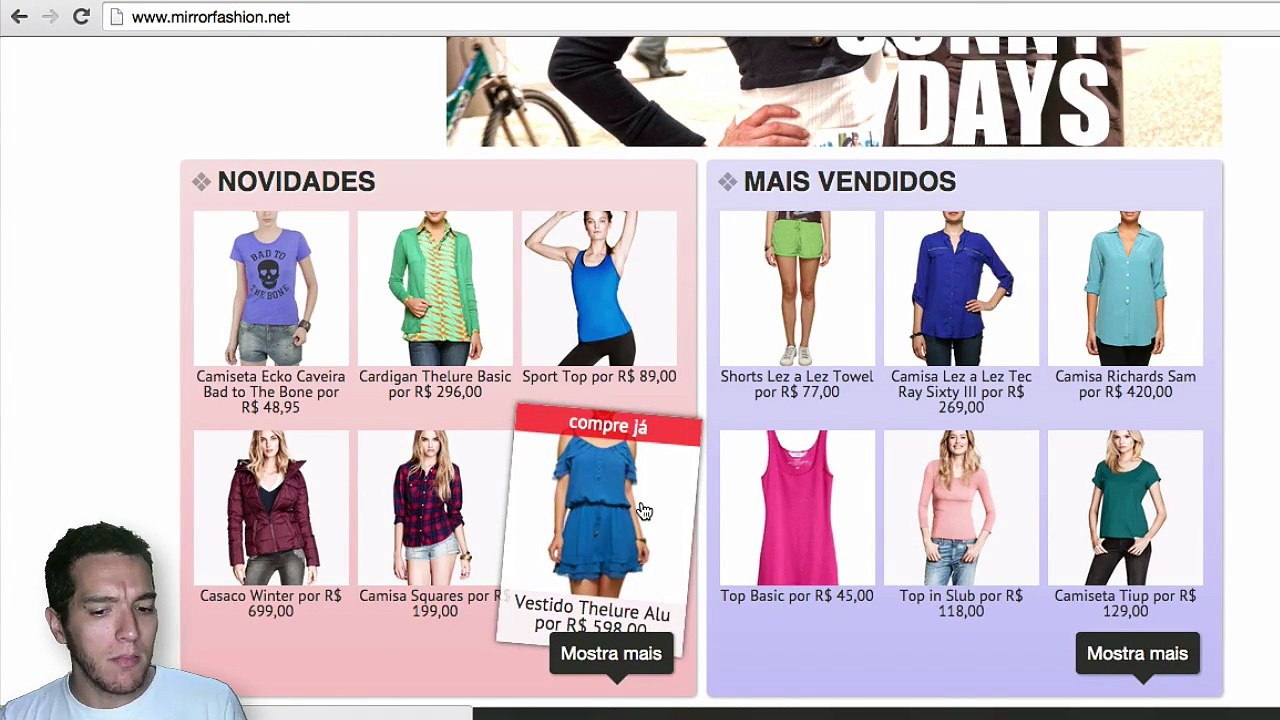 7. Entendendo o projeto e o objetivo do site