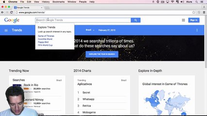 11. Avalie tendências com o Google Trends