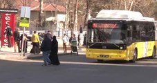 Diyarbakır'da Kadınlara Toplu Taşımada 