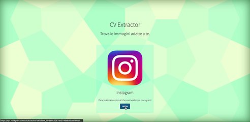 CV Extractor example