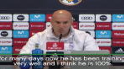 Download Video: Football: Bale fully fit - Zidane