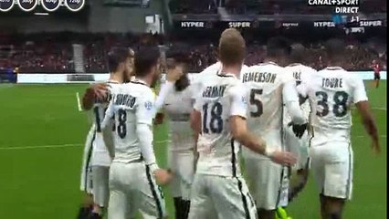 Kamil Glik Goal HD - Guingamp 0-1 Monaco 25.02.2017