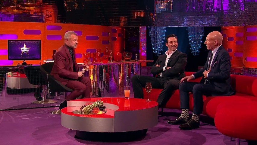 Hugh Jackman Loses It Over Sir Patrick Stewart’s Ridiculous Circumcision Story