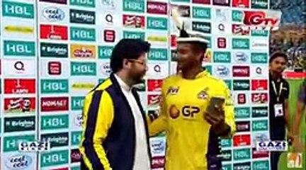 Sakib Al Hasan Man of the match in PSL 2017