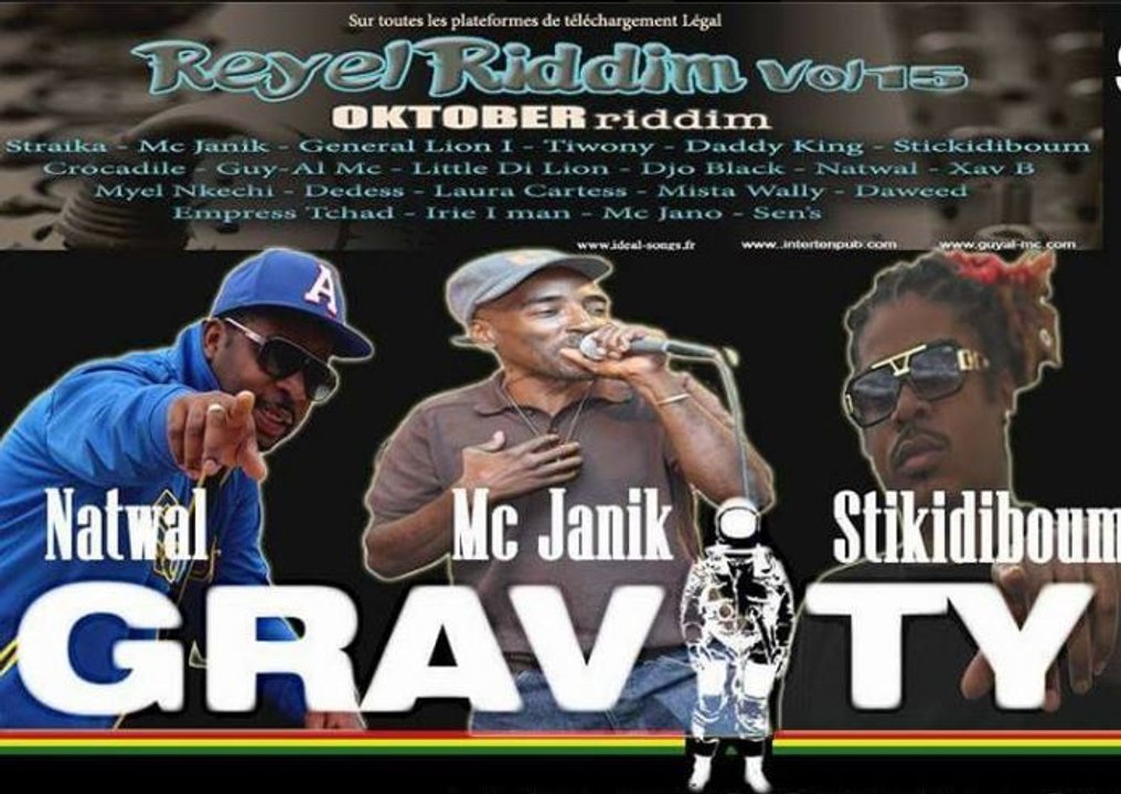 Space Invadaz show #24 by Gravity Sound - Special guest  Natwal Mizik , janik mc, Stickidiboum- 25 FEV 2016