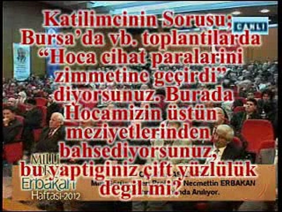 Kripto Asiltürk'ten Erbakan ve çocuklarına iftira
