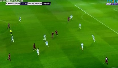 Hugo Rodallega Goal HD - Konyaspor 1-1 Trabzonspor 25.02.2017