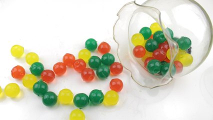 DIY How To Make Color Marbles Learn Colors Jelly Fish