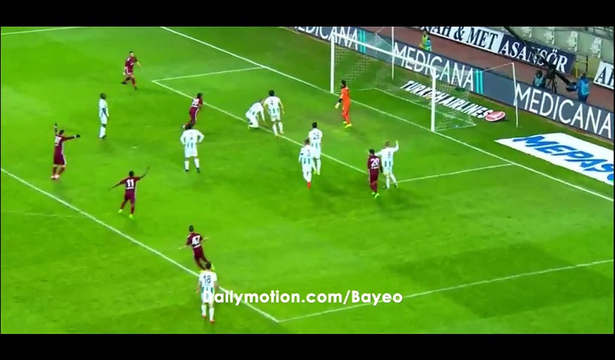 Hugo Rodallega Goal HD - Konyaspor 1-1 Trabzonspor - 25.02.2017