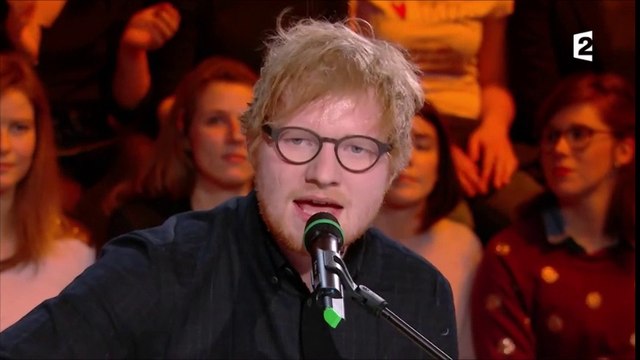 Ed Sheeran & James Blunt French TV 24-02-17
