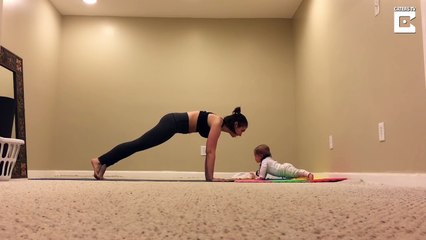 L'incroyable prouesse physique de ce bébé de 6 mois