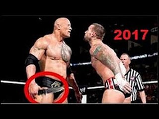 WWE The Rock vs CM Punk _ Royal Rumble EPIC Match 2017