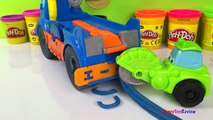 Playdoh Diggin Rigs Stop Motion Fun with the Mighty Machines Construction Toys For Kids -