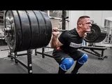 WWE Superstar John Cena Squats 495lbs While Training With Antonio Cesaro