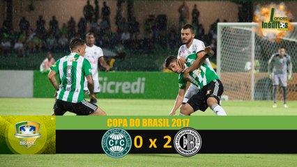 Coritiba 0 x 2 Asa - Gols - Melhores Momentos - Copa do Brasil 2017 - 23/02/2017