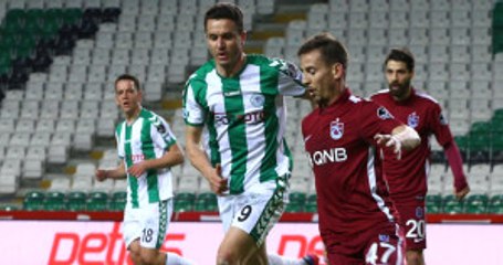 Trabzonspor, Atiker Konyaspor'la 1-1 Berabere Kaldı