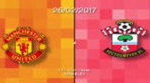 Manchester United v Southampton in words and numbers