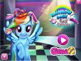 rainbow dash real hair cut beautyfull horse game for childrens , super game
