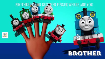 Thomas and Friends finger family nursery rhyme Toys Daddy Finger Nursery Rhyme