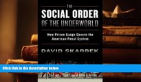 Best Ebook  The Social Order of the Underworld: How Prison Gangs Govern the American Penal System