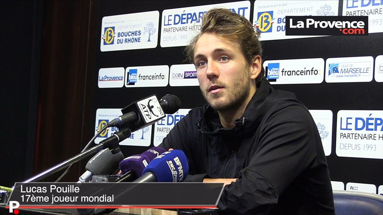 Lucas Pouille : "Arriver en finale ici, c'est super"