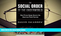 Popular Book  The Social Order of the Underworld: How Prison Gangs Govern the American Penal