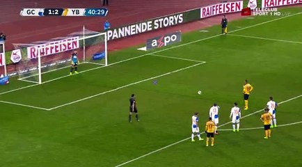 Hoarau (Penalty) Goal HD - Grasshoppers	1-3	Young Boys 25.02.2017