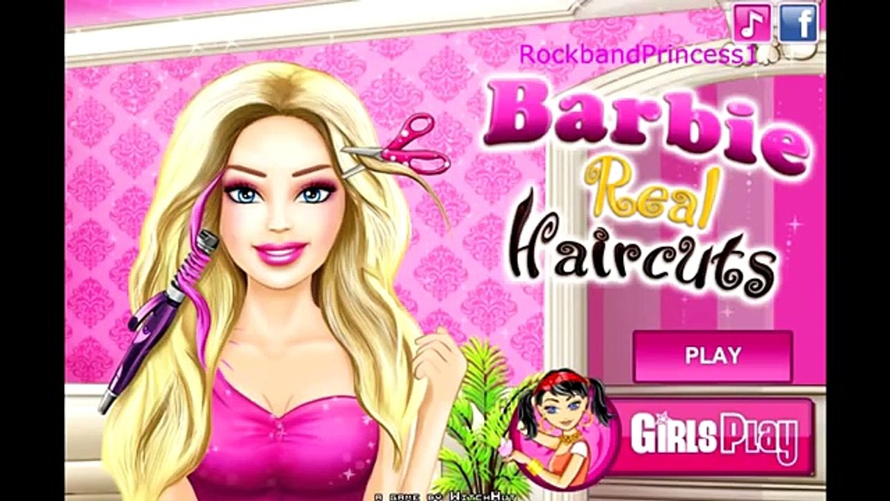 Barbie Hair Cutting Game Barbie Makeover Game - Beauty Salon