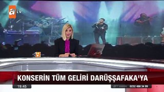 Megastar Tarkan Tüm Konserin Gelirini Darüşşafka'ya | Hafta Sonu atv Ana Haber