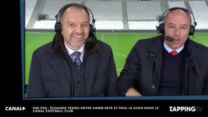 OM - PSG : Habib Beye et Paul le Guen se clashent dans le Canal Football Club (Vidéo)