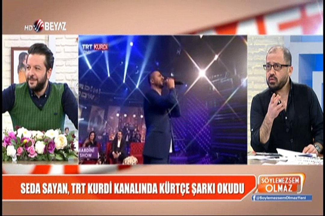 Seda Sayan,TRT Kurdi kanalında kürtçe şarkı okudu