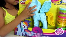 MLP My Little Pony Cupcake Kids Toys Surprises! Play doh My Little Pony Rainbow Dash MLP v