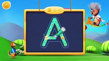 English Letter Writing for Kids - Alphabets A-H | Handwriting and Educational Learning for Children