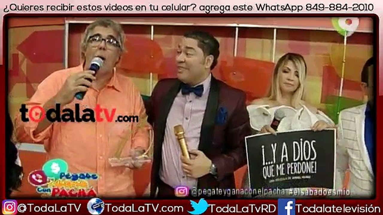 Angel Muñis "llévense la maldita ley de cine"-Pégate y Gana Con El Pachá-Video